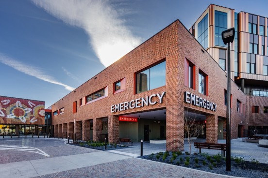 Image of New Critical Services Building (Building 5) at Canberra Hospital